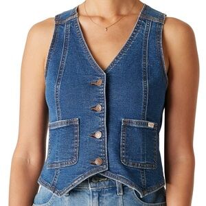 Levi's Classic Blue Denim Vest